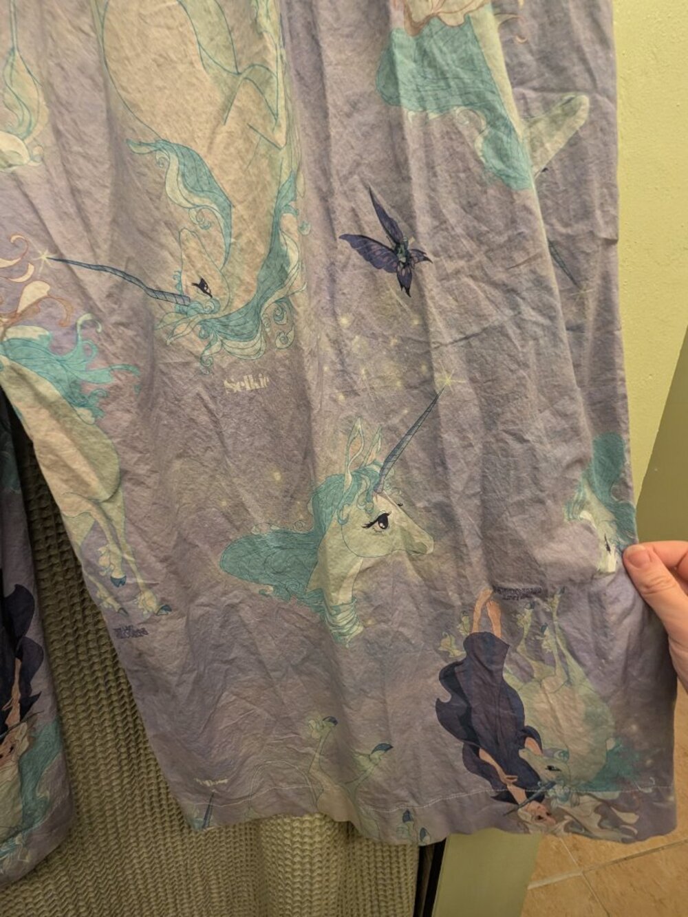 RARE Selkie x The Last Unicorn Jumpsuit Size L - Picture 6 of 7